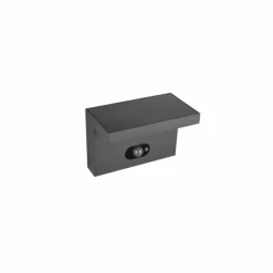 Luminaires Trio Blyde Applique murale LED Anthracite, 1 lumière, Détecteur de mouvement