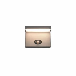 Luminaires Trio Blyde Applique murale LED Anthracite, 1 lumière, Détecteur de mouvement