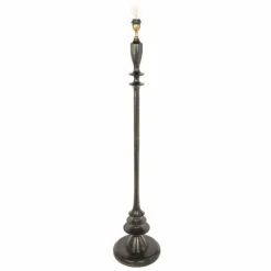 Luminaires Steinhauer Bois Lampadaire Noir, 1 lumière* Lampadaires Et Lampes Sur Pied