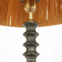 Luminaires Steinhauer Bois Lampe à poser Noir, 1 lumière* Lampes À Poser