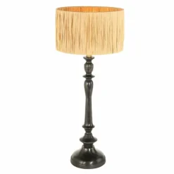 Luminaires Steinhauer Bois Lampe à poser Noir, 1 lumière* Lampes À Poser