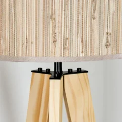 Luminaires Scandinaves-hofstein Bongal Lampadaire Écru, 1 lumière