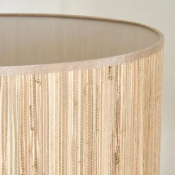 Luminaires Scandinaves-hofstein Bongal Lampadaire Écru, 1 lumière