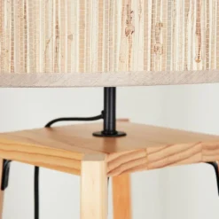 Luminaires Scandinaves-hofstein Bongal Lampadaire Écru, 1 lumière