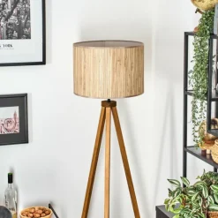 Luminaires Scandinaves-hofstein Bongal Lampadaire Écru, 1 lumière