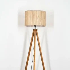 Luminaires Scandinaves-hofstein Bongal Lampadaire Écru, 1 lumière