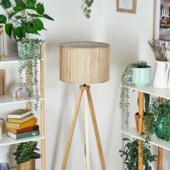 Luminaires Scandinaves-hofstein Bongal Lampadaire Écru, 1 lumière