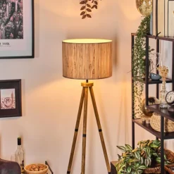 Luminaires Scandinaves-hofstein Bongal Lampadaire Écru, 1 lumière