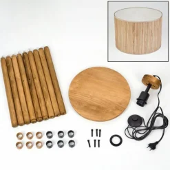 hofstein Bongal Lampadaire Écru, 1 lumière