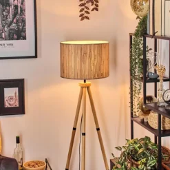 Luminaires Scandinaves-hofstein Bongal Lampadaire Écru, 1 lumière