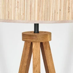 Luminaires Scandinaves-hofstein Bongal Lampadaire Écru, 1 lumière