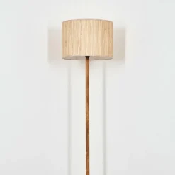 Luminaires Scandinaves-hofstein Bongal Lampadaire Écru, 1 lumière