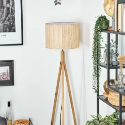 Luminaires Scandinaves-hofstein Bongal Lampadaire Écru, 1 lumière