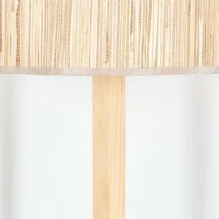 Luminaires Scandinaves-hofstein Bongal Lampadaire Écru, 1 lumière