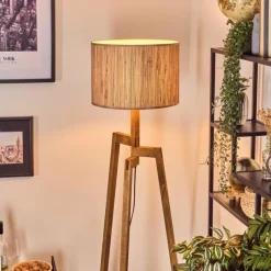 hofstein Bongal Lampadaire, Liseuse Écru, 1 lumière