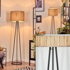 hofstein Bongal Lampadaire, Liseuse Noir, 1 lumière