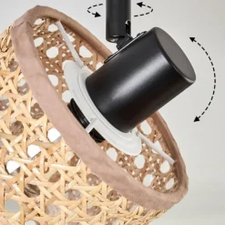 Luminaires Scandinaves-hofstein Bongal Plafonnier Noir, 3 lumières