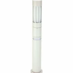 Luminaires Albert Leuchten Borne d'éclairage Albert 2019 Blanc, 1 lumière, Détecteur de mouvement