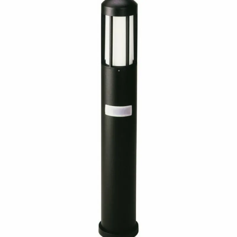 Luminaires Albert Leuchten Borne d'éclairage Albert 2009 Noir, 1 lumière, Détecteur de mouvement