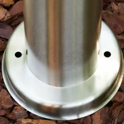 hofstein Borne d'éclairage Caserta Acier inoxydable, 1 lumière