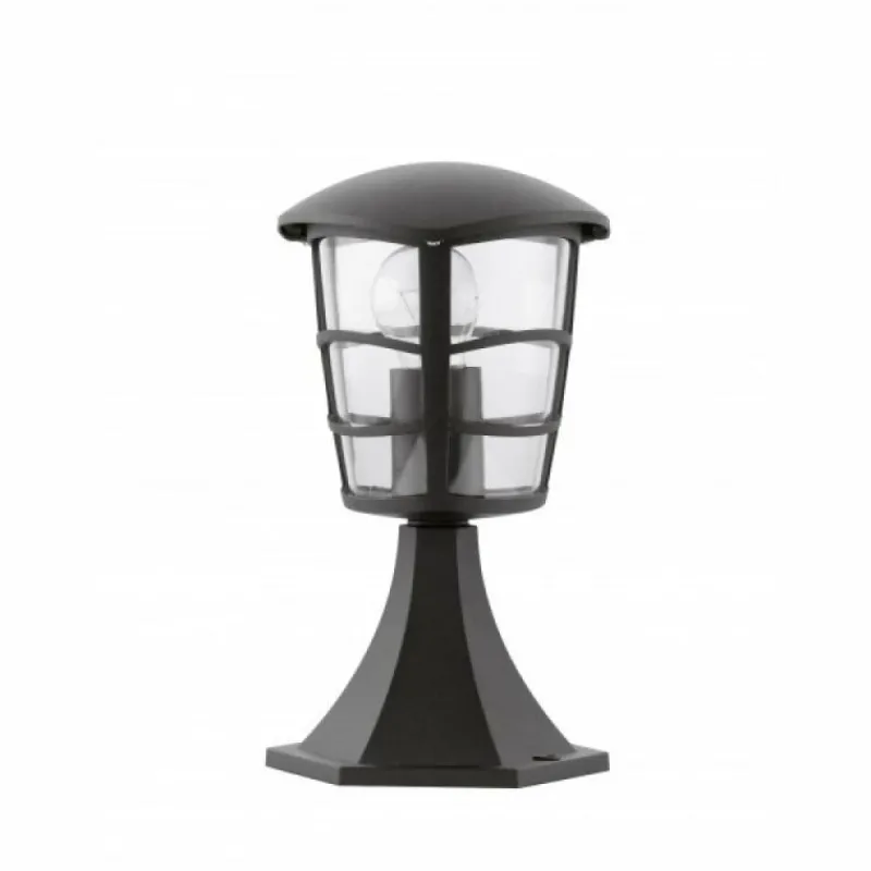 Lampes Vintages & Rétros-Luminaires Eglo Borne d'éclairage Eglo ALORIA Noir, 1 lumière
