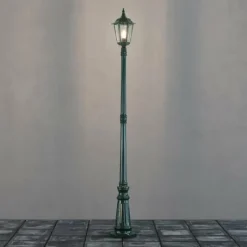 Luminaires Konstsmide Borne d'éclairage Konstsmide Firenze Vert, 1 lumière