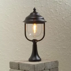 Luminaires Konstsmide Borne d'éclairage Konstsmide Parma Noir, 1 lumière