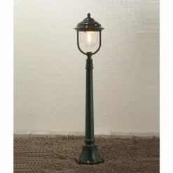 Luminaires Konstsmide Borne d'éclairage Konstsmide Parma Vert, 1 lumière