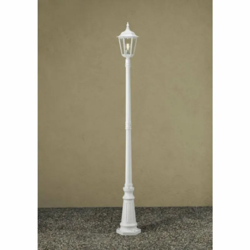 Luminaires Konstsmide Borne d'éclairage Konstsmide Firenze Blanc, 1 lumière