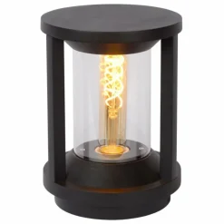 Luminaires Lucide Borne d'éclairage Lucide CADIX Noir, 1 lumière