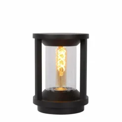 Luminaires Lucide Borne d'éclairage Lucide CADIX Noir, 1 lumière