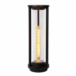 Luminaires Lucide Borne d'éclairage Lucide CADIX Noir, 1 lumière