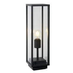 Lampes Vintages & Rétros-Luminaires Lucide Borne d'éclairage Lucide CLAIRE Noir, 1 lumière