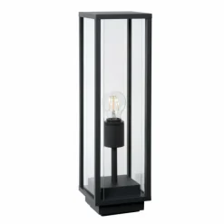 Lampes Vintages & Rétros-Luminaires Lucide Borne d'éclairage Lucide CLAIRE Noir, 1 lumière