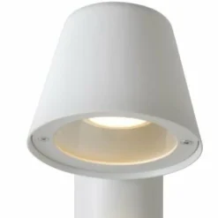 Luminaires Lucide Borne d'éclairage Lucide DINGO-LED Blanc, 1 lumière