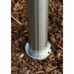 Lampe Borne d'éclairage Massive myGarden UTRECHT Acier inoxydable, Blanc, 1 lumière, Détecteur de mouvement