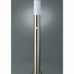 Lampe Borne d'éclairage Massive myGarden UTRECHT Acier inoxydable, 1 lumière, Détecteur de mouvement