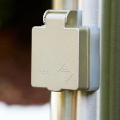 hofstein Borne d'éclairage Tunes Acier inoxydable, 1 lumière