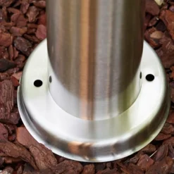 hofstein Borne d'éclairage Tunes Acier inoxydable, 1 lumière