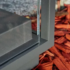 Lampes Vintages & Rétros-hofstein Borne d'éclairage Wuorp Anthracite, 1 lumière