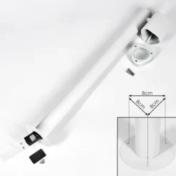 hofstein Borne lumineuse Amyton Blanc, 1 lumière