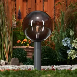 hofstein Borne lumineuse Bostarenga Anthracite, 1 lumière