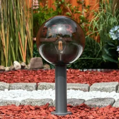 hofstein Borne lumineuse Bostarenga Anthracite, 1 lumière