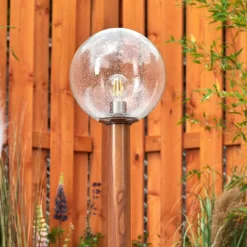 hofstein Borne lumineuse Bubodefo Brun, Couleur bois, 1 lumière