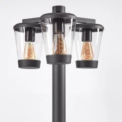 hofstein Borne lumineuse Eloida Anthracite, 3 lumières