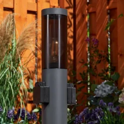 hofstein Borne lumineuse Gaborone Anthracite, 1 lumière