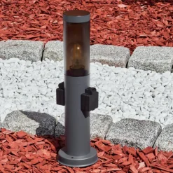 hofstein Borne lumineuse Gaborone Anthracite, 1 lumière