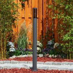 hofstein Borne lumineuse Gaborone Anthracite, 1 lumière