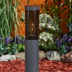 hofstein Borne lumineuse Gaborone Anthracite, 1 lumière