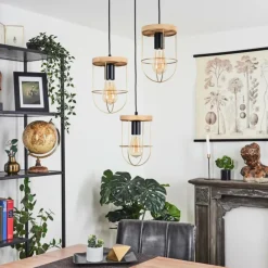 Lampes Vintages & Rétros-hofstein Borne lumineuse Oiba Anthracite, 1 lumière